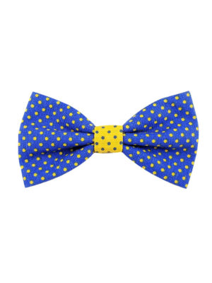 blue dotted feast