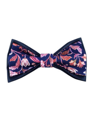 Navy Flair Bow-Tie